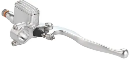 Kustom Tech Classic Line Brake Master Cylinder With 12mm Bore In Satin Aluminium Finish (20-601)