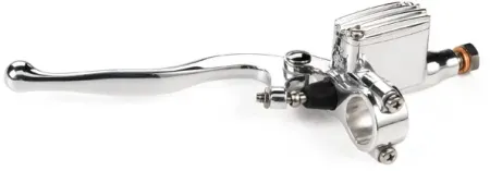 Kustom Tech Classic Line Clutch Master Cylinder With 14mm Bore In Polished Aluminium Finish (20-613)