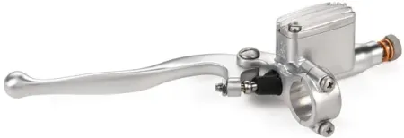 Kustom Tech Classic Line Clutch Master Cylinder With 14mm Bore In Satin Aluminium Finish (20-614)