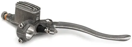 Kustom Tech Deluxe Line Brake Master Cylinder With 12mm Bore In Raw Aluminium Finish (20-502)