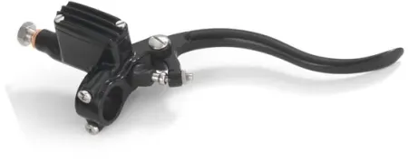 Kustom Tech Deluxe Line Brake Master Cylinder With 12mm Bore In Black Finish (20-420) 