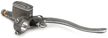 Kustom Tech Deluxe Line Brake Master Cylinder With 14mm Bore In Raw Aluminium Finish (20-503)