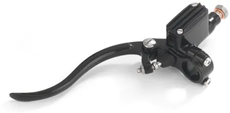 Kustom Tech Deluxe Line Clutch Master Cylinder With 14mm Bore In Black Aluminium Finish (20-432)