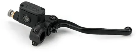 Kustom Tech Grimeca Brake Master Cylinder With 12mm Bore For 1 Inch Handlebars In Black Finish (20-201)