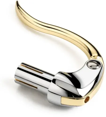 Kustom Tech Retro Line Inverted Control In Chrome With Brass Lever In Polished Finish (20-700)