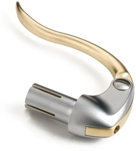 Kustom Tech Retro Line Inverted Control In Chrome With Brass Lever In Satin Finish (20-710)