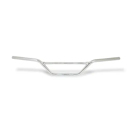 Fehling 7/8 Inch Moto-Cross TUV Approved Handlebar In Chrome Finish With 89CM Width & 13CM Rise (7893)
