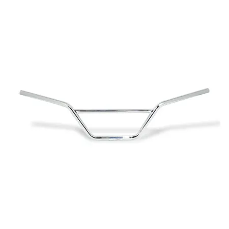 Fehling 7/8 Inch Moto-Cross TUV Approved Handlebar In Chrome Finish With 88CM Width & 15CM Rise (7884)