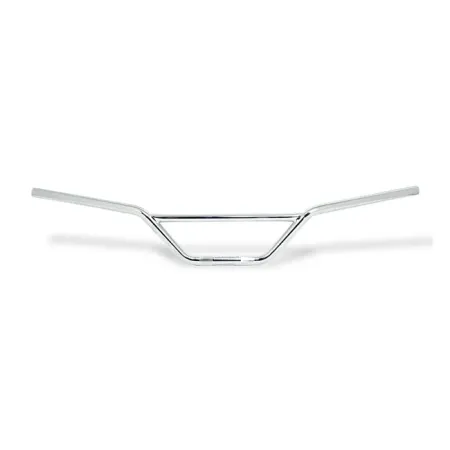 Fehling 7/8 Inch Moto-Cross TUV Approved Handlebar In Chrome Finish With 90CM Width & 13CM Rise (7883)