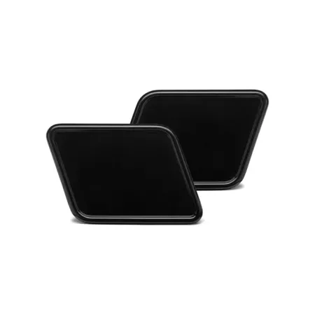 C-Racer Vintage Parallelogram Side Number Plates For Flat Track-Scrambler Projects in Black ABS Plastic For Universal Use (USNP1)