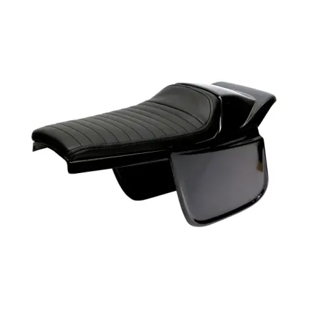 C-Racer Bolntor Racer Seat in Black Finish, Synthetic Leather For Universal Use (SCR5.1-BL-L-B)