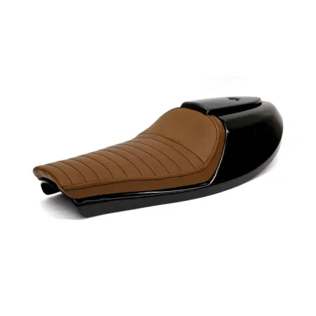 C-Racer Neo Classic Seat in Dark Brown Finish Synthetic Leather For Universal Use (SCR7.1-DBR-L-B)