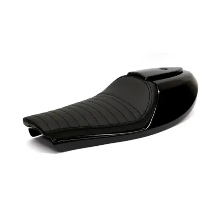 C-Racer Neo Classic Cafe Racer Seat in Black Finish For Universal Use (SCR7.1-BL-L-B)