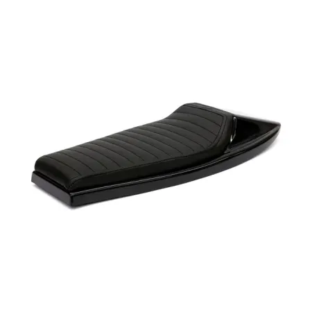 C-Racer Flat Track Racer Seat in Black Finish For Universal Use (SCR4-BL-L-B)