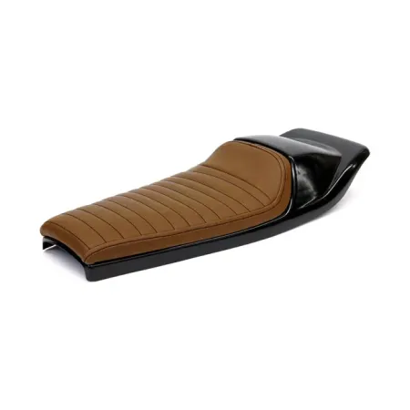 C-Racer Bolntor Flat Track Seat in Dark Brown Finish For Universal Use (SCR5-DBR-L-B)