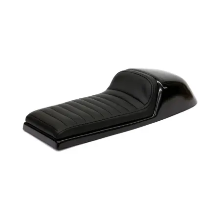 C-Racer T Classic Cafe Racer Seat With A Seat Upholstery in Black Finish For Universal Use (SCR3-BL-L-B)