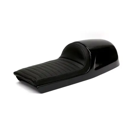 C-Racer V Classic Cafe Racer Seat in Black Finish For Universal Use (SCR13-BL-L-B)
