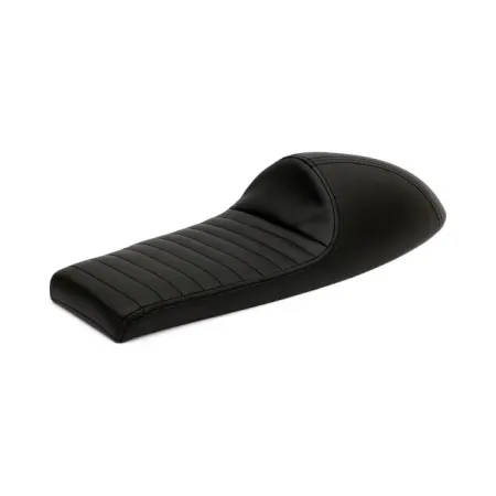 C-Racer FL Classic Long Cowl Seat in Black Finish For Universal Use (SCR2FC-BL-L-B)