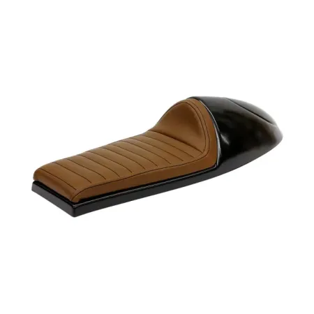 C-Racer Long Classic 'C' Seat in Dark Brown Finish For Universal Use (SCR2.3-DBR-L-B)