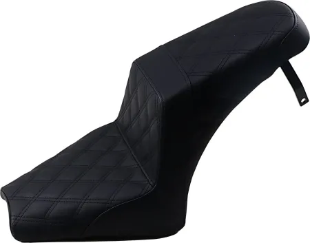 Saddlemen Step-Up LS Diamond Stitch Seat in Black For 2015-2020 Indian Scout Models (I18-33-175)