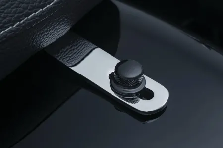 Kuryakyn Quick Release Seat Screw In Gloss Black Finish For Indian 2014-2022 Models (5211)