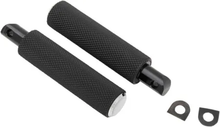 Arlen Ness Fusion Knurled Passenger Footpeg In Chrome Finish For 2014-2020 Indian Chief & Chieftain Models (I-1313)