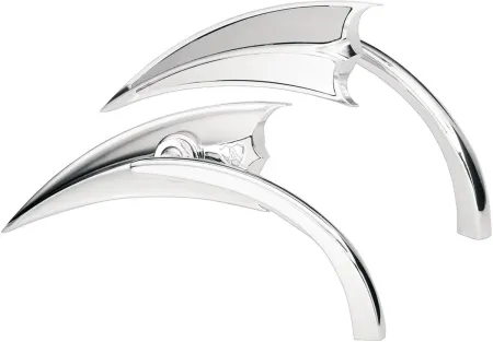 Arlen Ness Scoop Left Side Mirror in Chrome Finish (13-060)