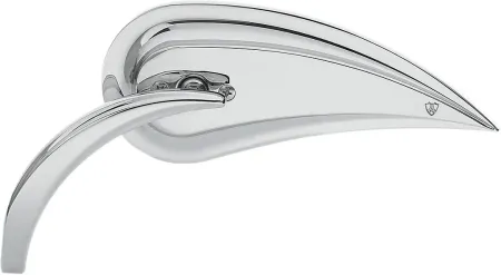 Arlen Ness RAD III Cast Left Side Mirror in Chrome Finish (13-090)