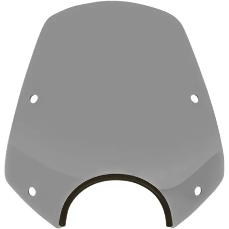 Memphis Shades Del Rey 13 Inch Tall Sportshield In Black Smoke (MEP50112)