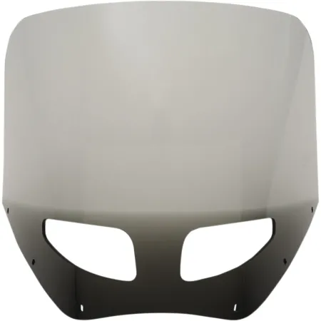 Memphis Shades 13 Inch Road Warrior Vented Windshield Black Smoke (MEP87512)