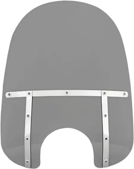 Memphis Shades 21 Inch Fats Windshield Black Smoke For Standard 5-3/4 Inch - 7 Inch Headlights (MEM34112)