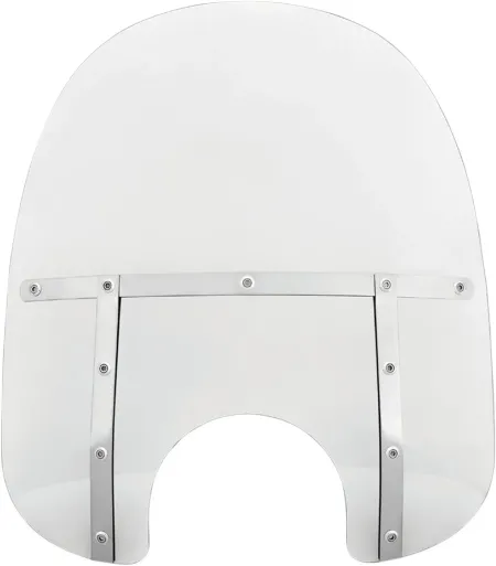 Memphis Shades 19 inch Fats Windshield Clear for Standard 5-3/4 inch - 7 inch Headlights (MEM3310)