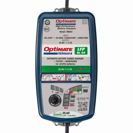 TecMate OptiMate Lithium 8S 24V 5A Battery Charger (TM280)