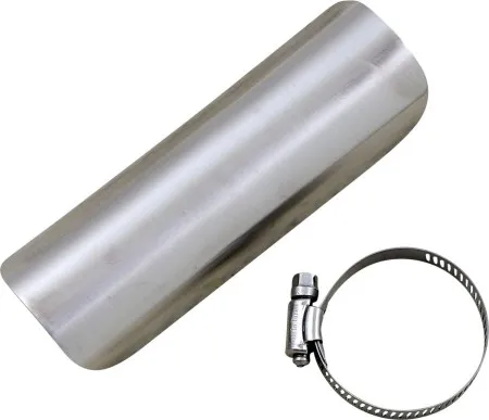 Bassani 5.5 Inch x 2 Inch Heat Shield in Stainless Steel Finish (OP-1D1SS_PH1)