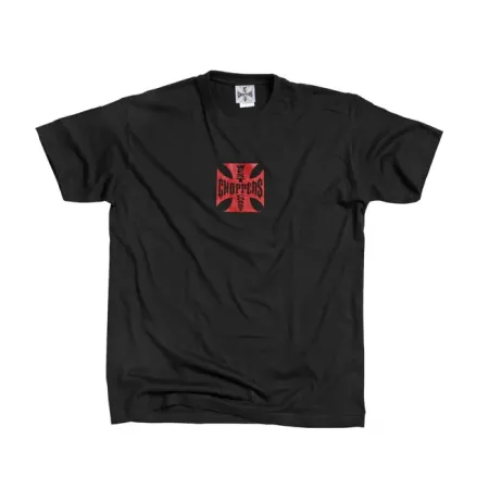 West Coast Choppers OG Classic T-shirt Black/Red Size 3XL (WCCTS0003ZW3XL)