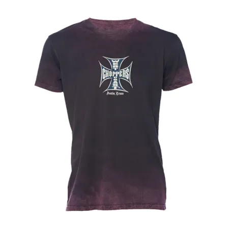West Coast Choppers OG Classic T-shirt Vintage Bordeaux Size XL (WCCTS032656RDXL)