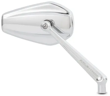Arlen Ness Mini Stocker Forged Right Mirror In Chrome (13-159)