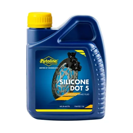 Putoline Dot 5 Silicone Brake Fluid - 500ml (74042)