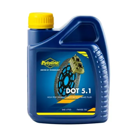 Putoline Dot 5.1 Brake Fluid - 500ml (74043)