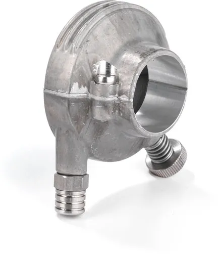 Kustom Tech Deluxe External Throttle Housing For 1 Inch Handlebars In Raw Aluminium (04-032)