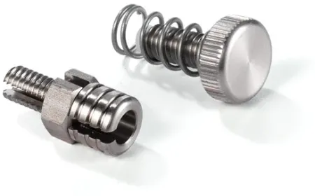 Kustom Tech Deluxe Stainless Tension Screw, Spring & Cable Adjuster Kit (04-030-3)