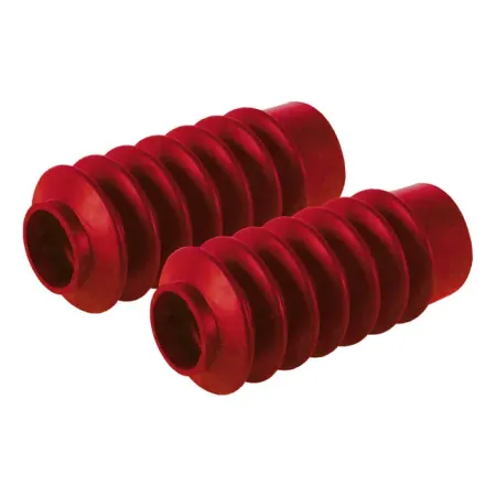 DOSS 41mm Bobber Boots in Red Finish (13-037)