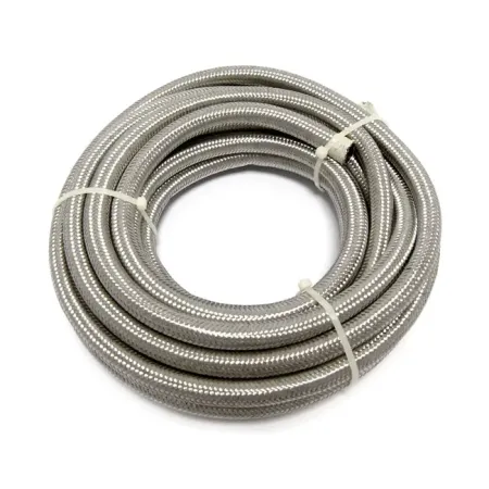 DOSS Braided Steel 3/8 Inch Hose Clear (Sold As 25 Foot Roll) (70-095S)
