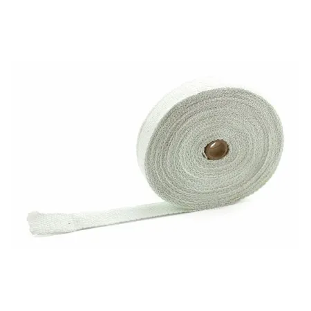 DOSS White Exhaust Wrap 1 Inch Wide (HWP-G-0115-WIT)