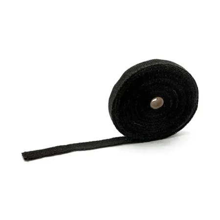 DOSS Black Exhaust Wrap 1 Inch Wide (HWP-G-0115-BLK)