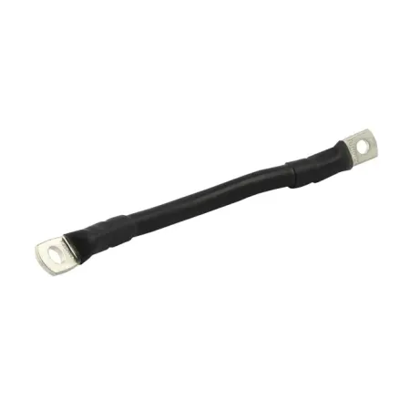 All Balls 13 Inch Long Universal Battery Cable With 36 Gauge Copper Wire Strands And 1/4 & 5/16 Inch Terminals in Black Finish (78-113-1)