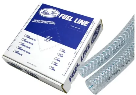 Motion Pro 1/4 ID 1/2 OD Inch Fuel Line in Braided Vinyl Finish (12-0010)
