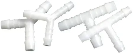 Motion Pro 5/16 Inch ID Line Y-Connector For Multi Purpose Fuel & Oil Line Y Fittings (Pack of 10) (12-0016)