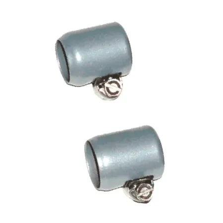Namz 1/4 to 5/16 Inch ID Oil Line Hose Clamps in Silver Finish (Pack Of 6) (NHC-S106)