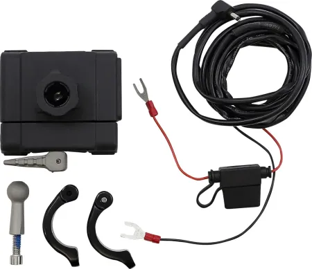 Ciro Smartphone/GPS Holder With Charger For 1-1/4 Inch Diameter Handlebars (50215)